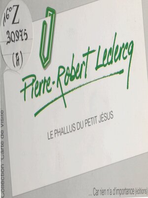 cover image of Le Phallus du petit Jésus